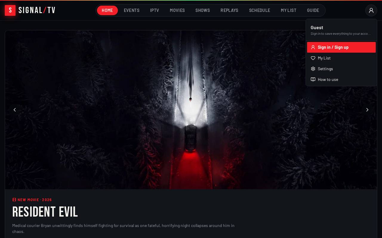 Your account on desktop